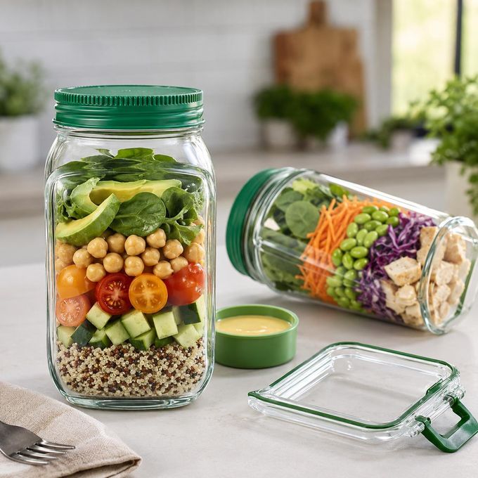 خلي سلطتك طازجة ومقرمشة... فين ما كنت 🚀🥗