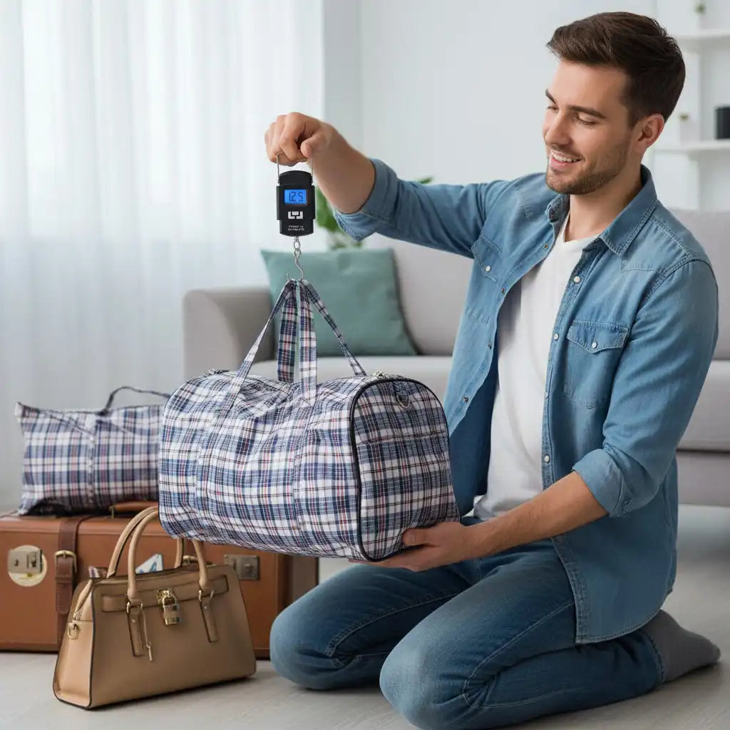 ميزان الشنط الرقمي – سافر بلا مفاجآت ✈️